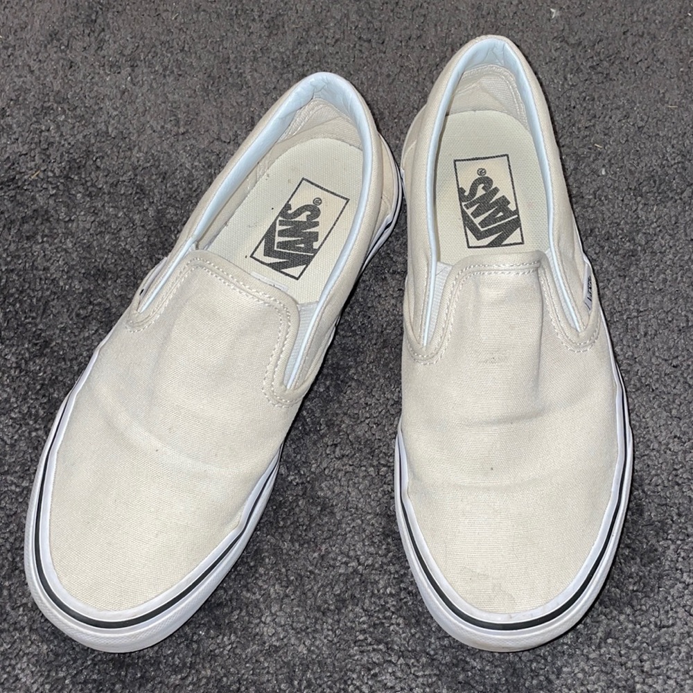 Off white slip on vans